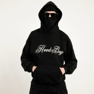 Black Hoodie - HoodBoy - Edropit