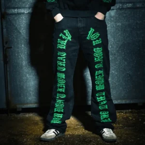 Unknown Green Jeans - HoodBoy - Edropit