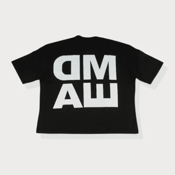 retro BLACK DDLP LOGO TEE - Dame De la Plaine - Edropit