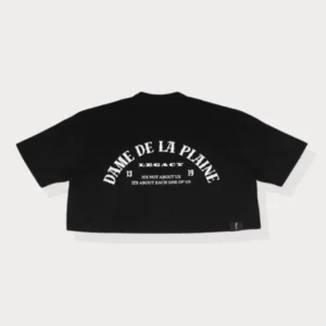 front BLACK EACH ONE TOP - Dame de la plaine - Edropit