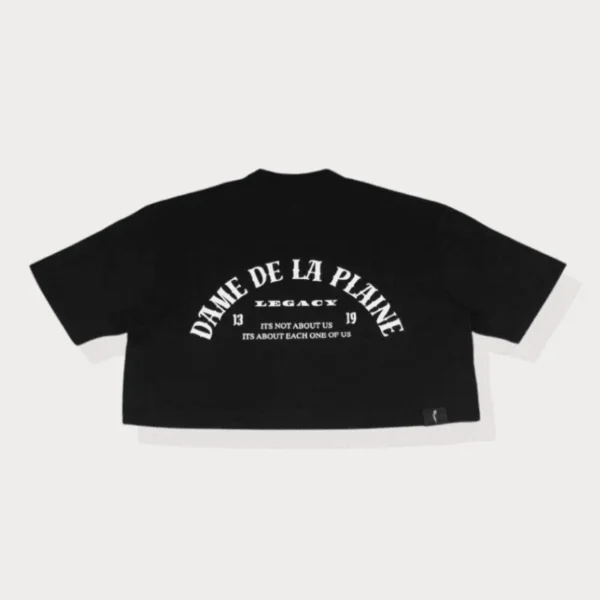 front BLACK EACH ONE TOP - Dame de la plaine - Edropit