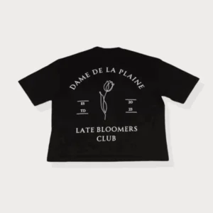 retro BLACK LB CLUB ESTD. 23 - Dame de la plaine - Edropit
