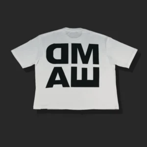 retro WHITE DDLP LOGO TEE - Dame De la Plaine - Edropit