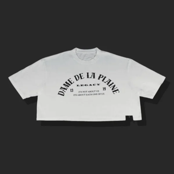 front WHITE EACH ONE TOP - Dame de la plaine - Edropit