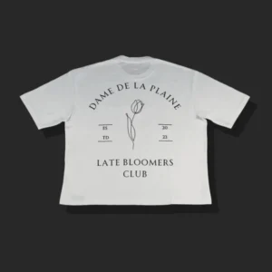 retro WHITE LB CLUB ESTD. 23 - Dame de la plaine - Edropit