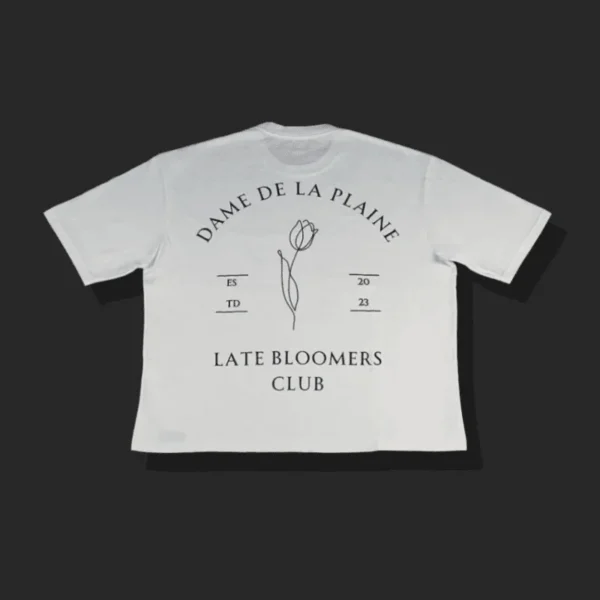 retro WHITE LB CLUB ESTD. 23 - Dame de la plaine - Edropit