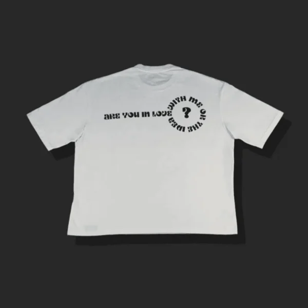retro WHITE THE IDEA TEE - Dame de la plaine - Edropit