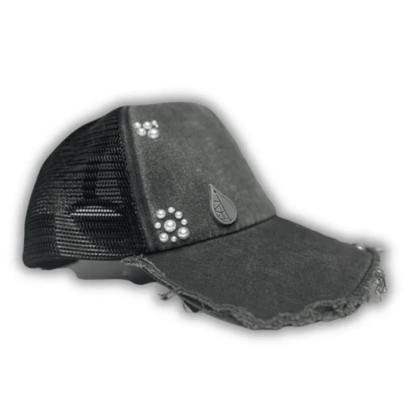 black trucker cap 2 - PLK Lab - Edropit