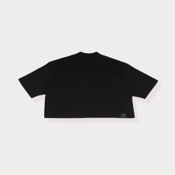 front BLACK BURNING DREAMS TOP - Dame de la plaine - Edropit