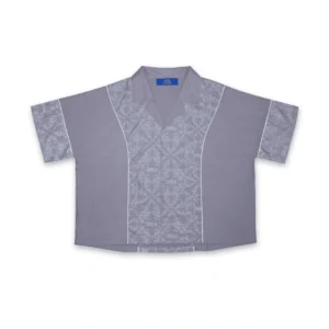front grey glory shirt - Mon Elysee - Edropit