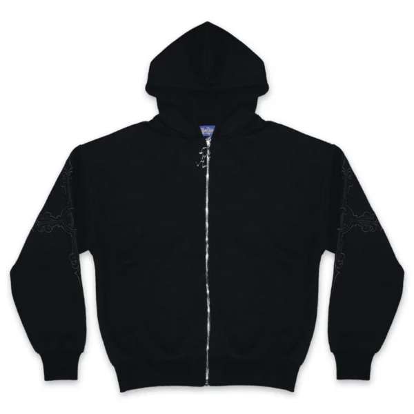 front night black wanna unchain hoodie - Mon Elysee - Edropit