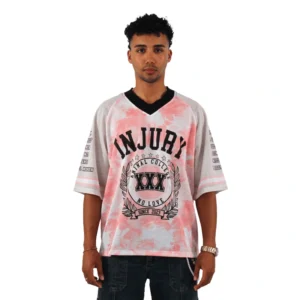 front pink XXX T-shirt - Injury - Edropit