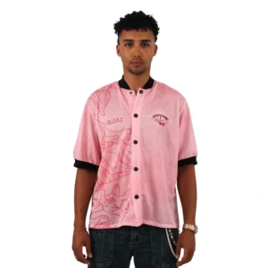 front pink picasso shirt - Injury - Edropit