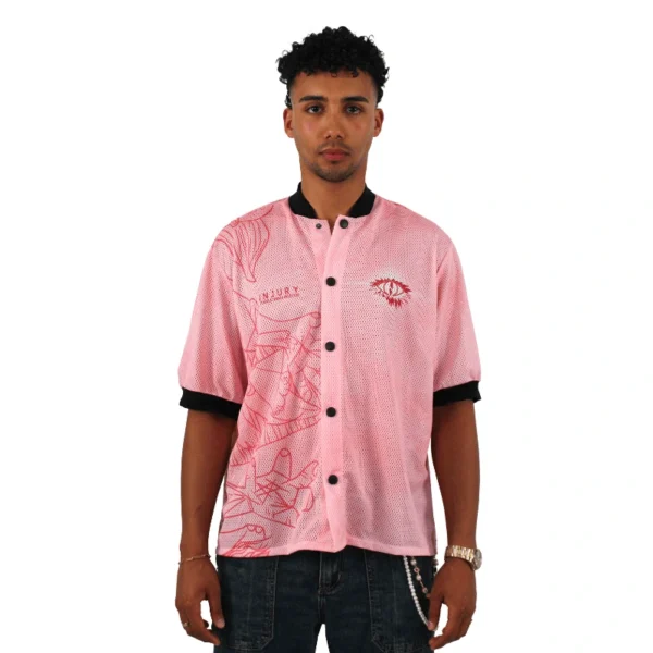 front pink picasso shirt - Injury - Edropit