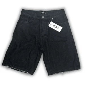 front raw short denim - PLK Lab - Edropit
