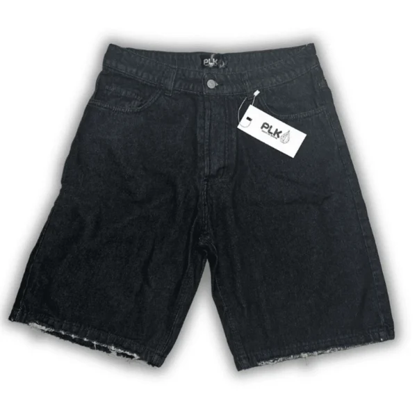 front raw short denim - PLK Lab - Edropit
