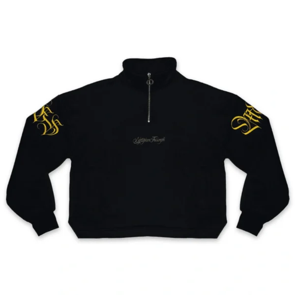front sparkle black dis-triumph mock neck - Mon Elysee - Edropit