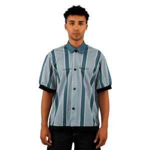 front teal bowling shirt - Injury - Edropit