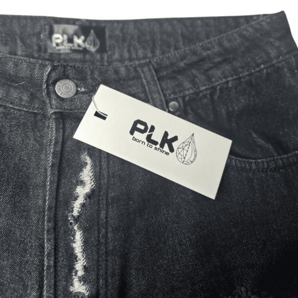 ripped short denim - PLK Lab - Edropit