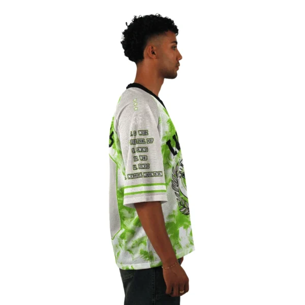 side dx green XXX T-shirt - Injury - Edropit
