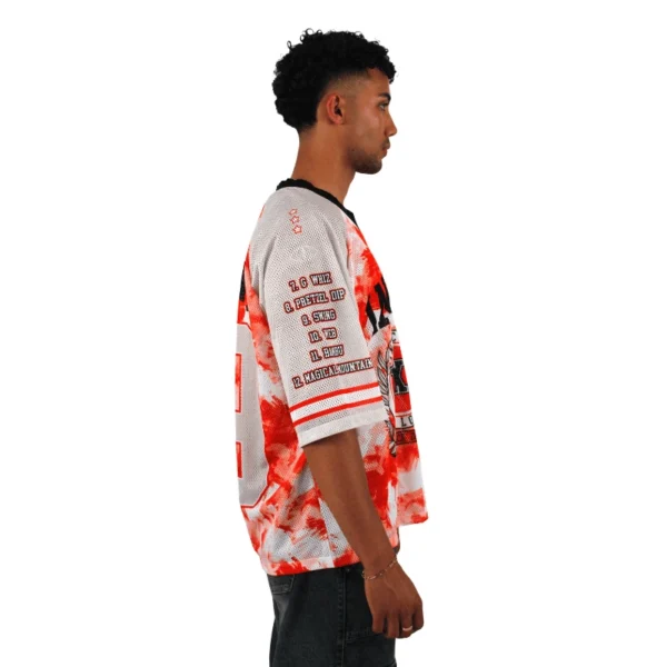 side dx red XXX T-shirt - Injury - Edropit