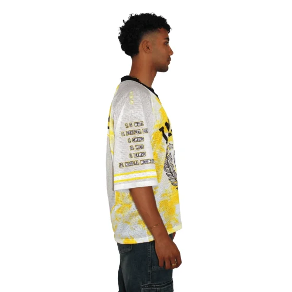 side dx yellow XXX T-shirt - Injury - Edropit