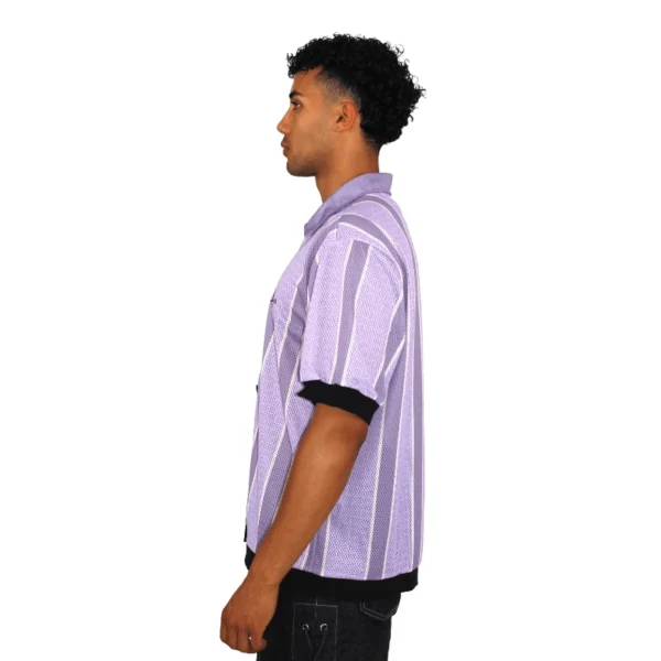 side lilac bowling shirt - Injury - Edropit