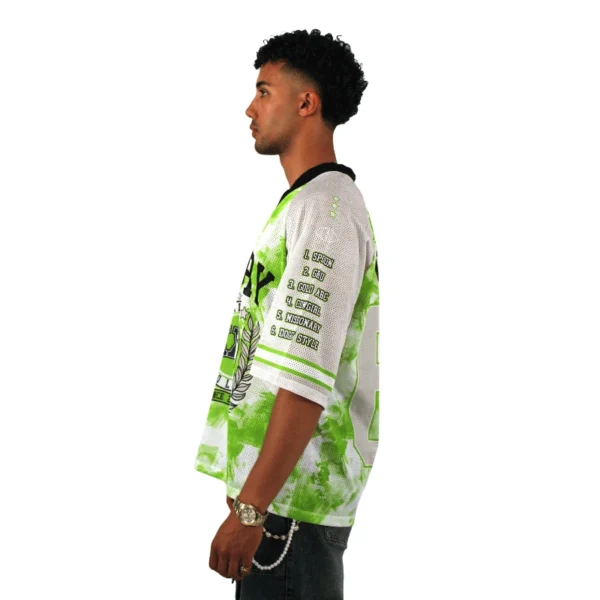 side sx green XXX T-shirt - Injury - Edropit