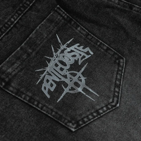 Pentecoste Baggy Jeans - Nero Ottico - Image 3
