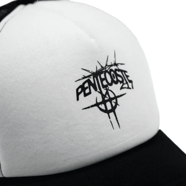 detail Pentecoste Foam Trucker Hat - Nero Ottico - Edropit