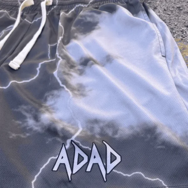 details Adad Black Shorts - Adad Wear - Edropit