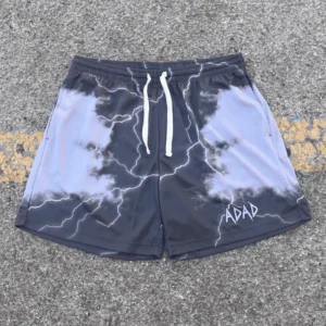 front Adad Black Shorts - Adad Wear - Edropit