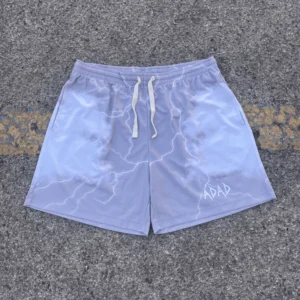 front Adad Grey Shorts - Adad Wear - Edropit