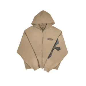 front Pentecoste Zip Hoodie - Nero Ottico - Edropit