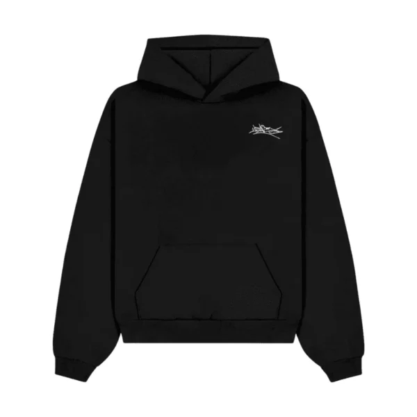 front Black New York Subway City Map Hoodie - Leave Worldwide - Edropit