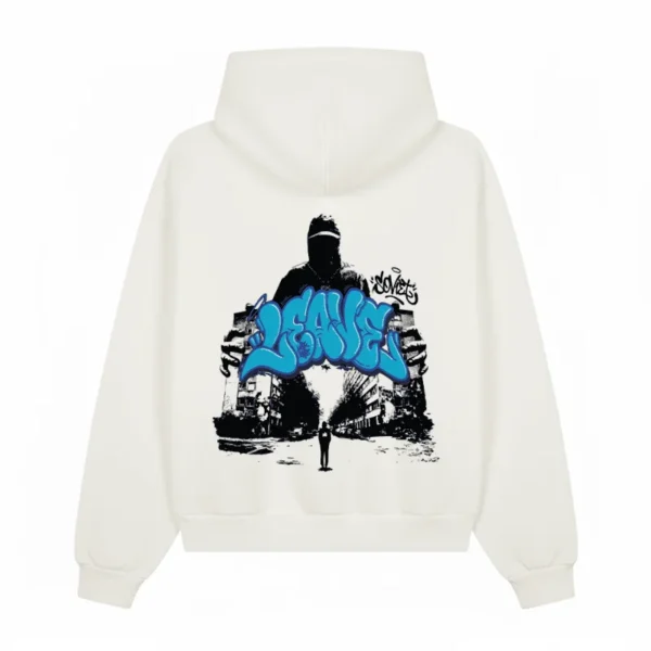 retro Cream Soviet Street Hoodie - Leave Worldwide - Edropit