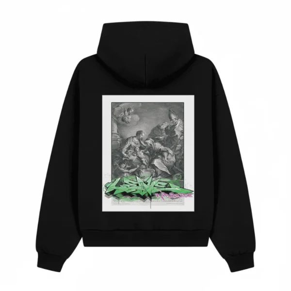 Madonna Con Bambino e Santi Hoodie - Leave Worldwide - Image 2
